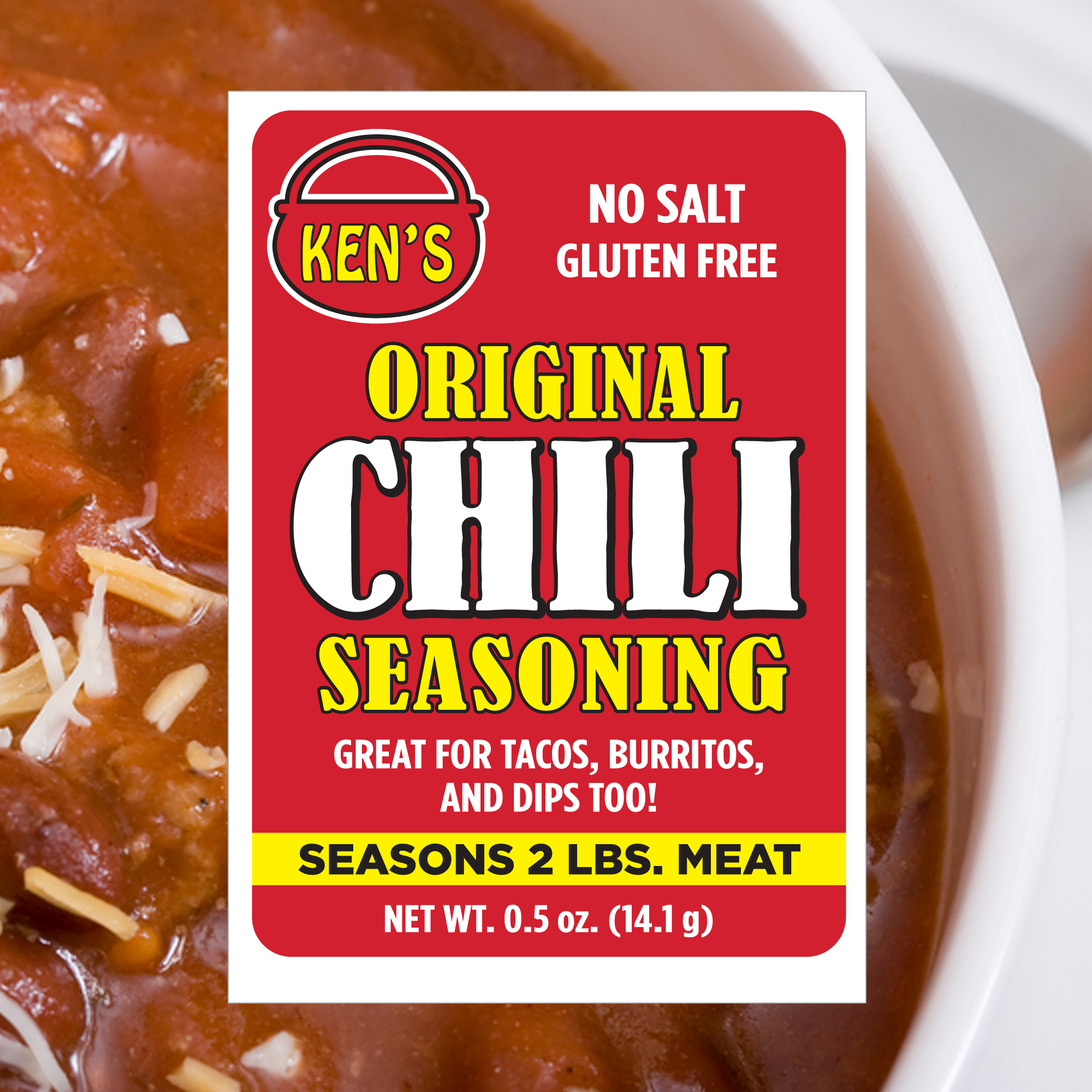 12 Pack - Ken's Original Chili Seasoning - Ken's Chili Seasoning